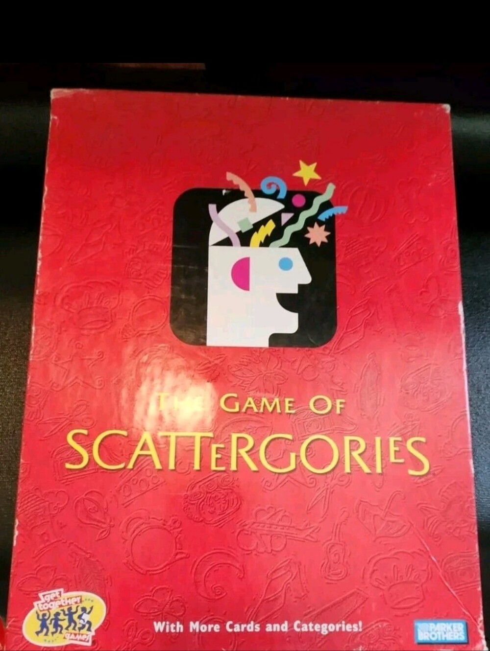 Game of Scattergories Parker Brothers Hasbro 2003 Edition Board Game-Complete